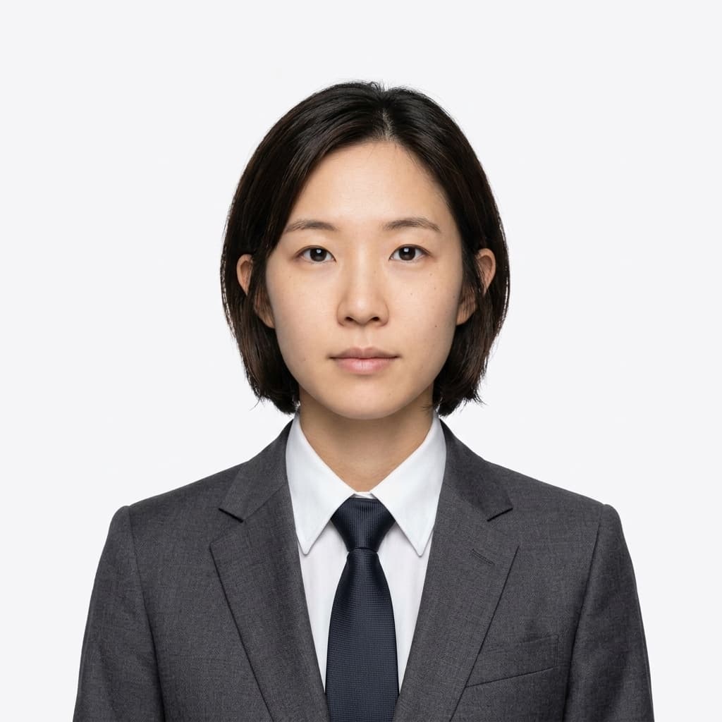 Passport photo transformation 13 - After