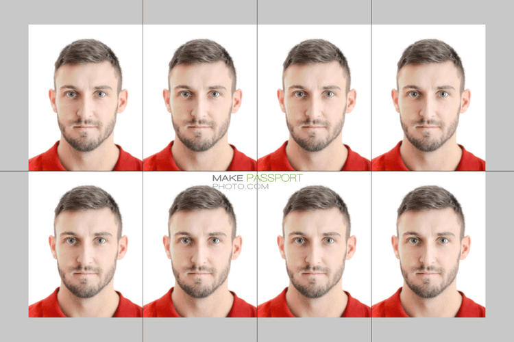 Singapore Passport online sample photo