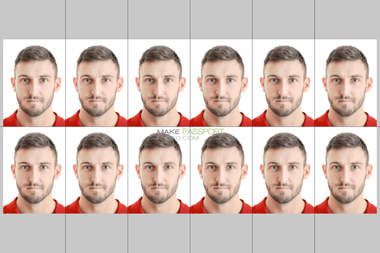 Custom Size 0.98x1.37 Inch Photo   sample photo