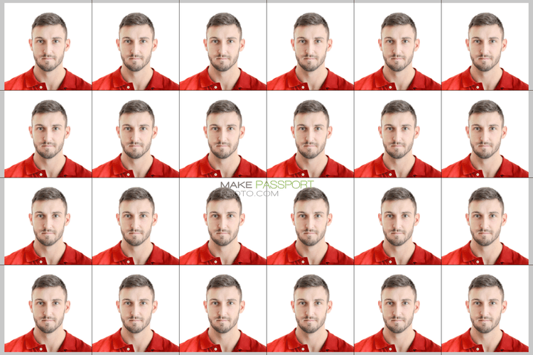 Custom Size 1x1 Inch Photo sample photo