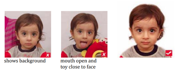 baby passport photo