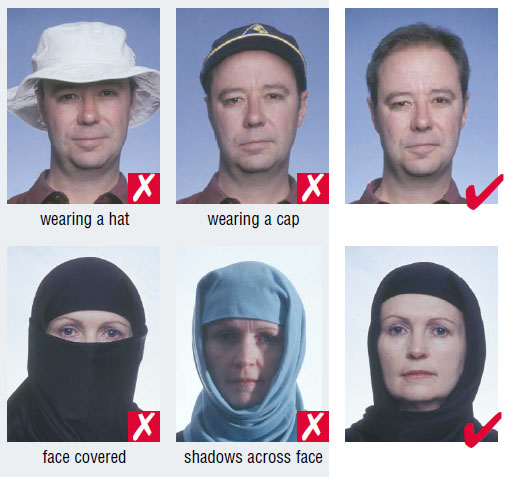 U.S passport photo requirements