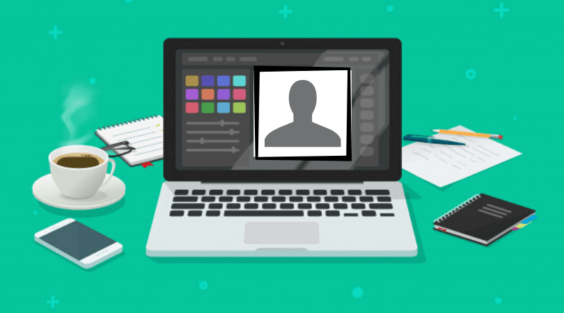 Editing passport photo online